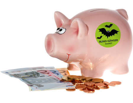 Foto Sparschwein Blind-Gänger